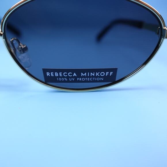 Rebecca Minkoff evangelyne Sunglasses Gold/Black 100% UV Protection main image 7